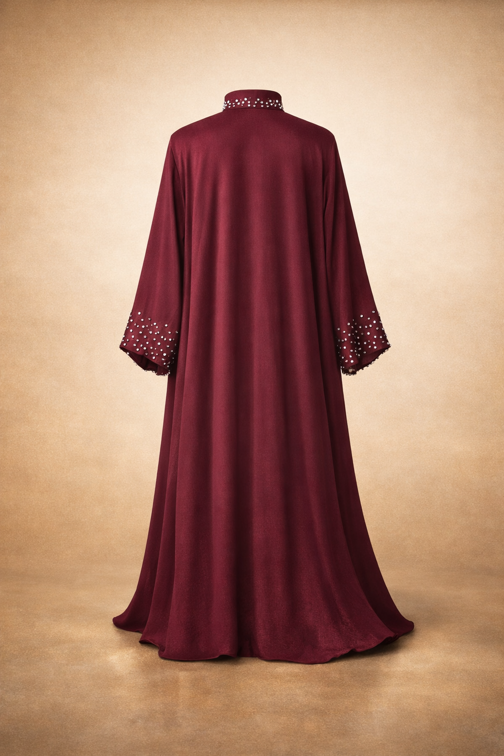 The Burgundy Pearl Elegance Throw Over