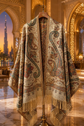 Elegant Paisley Bohemian Shawl